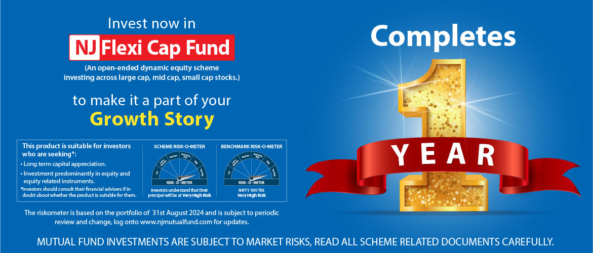 NJ Flexi Cap Fund 1 Year Completes